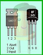 Brochage du LM317