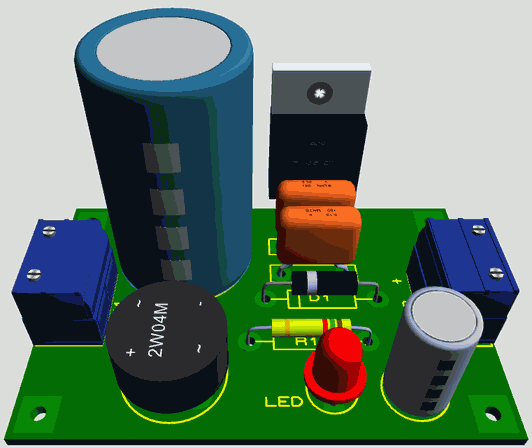 ELECTRONIQUE 3D - Alimentation stabilisée