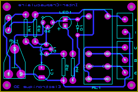 ELECTRONIQUE 3D - LED clignotante