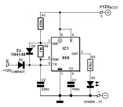 Led clignotante