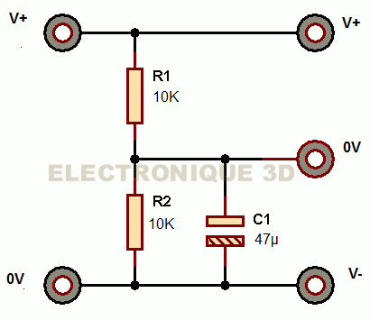 Alimentation_symetrique_avec_deux_resistances