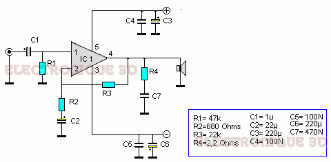 Schema TDA2050