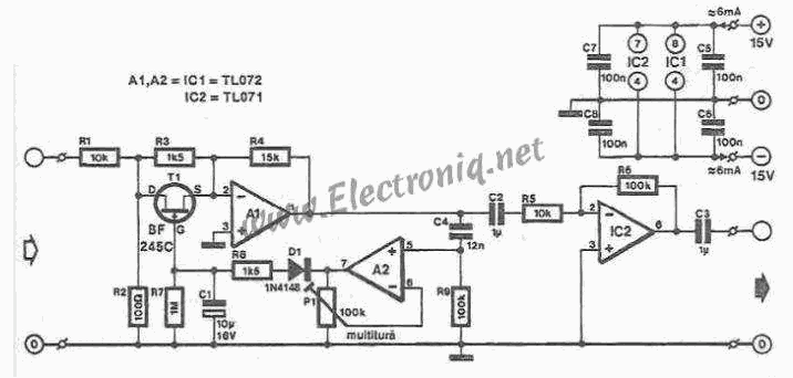 Preamplificateur compresseur