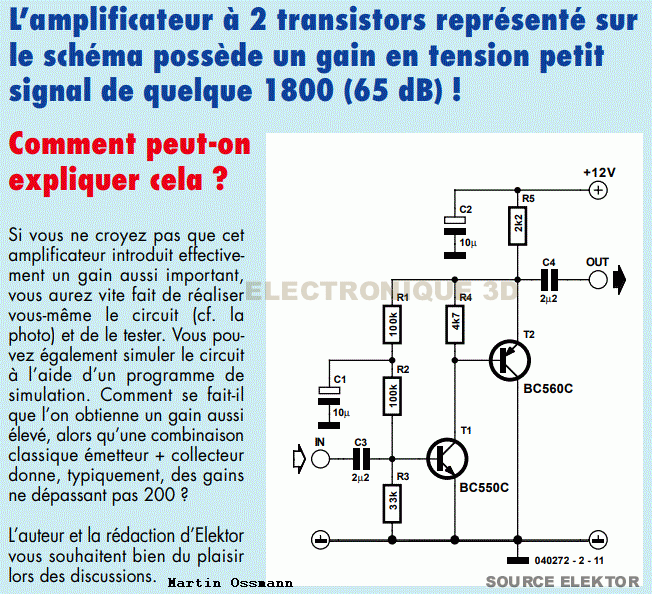 montages electroniques