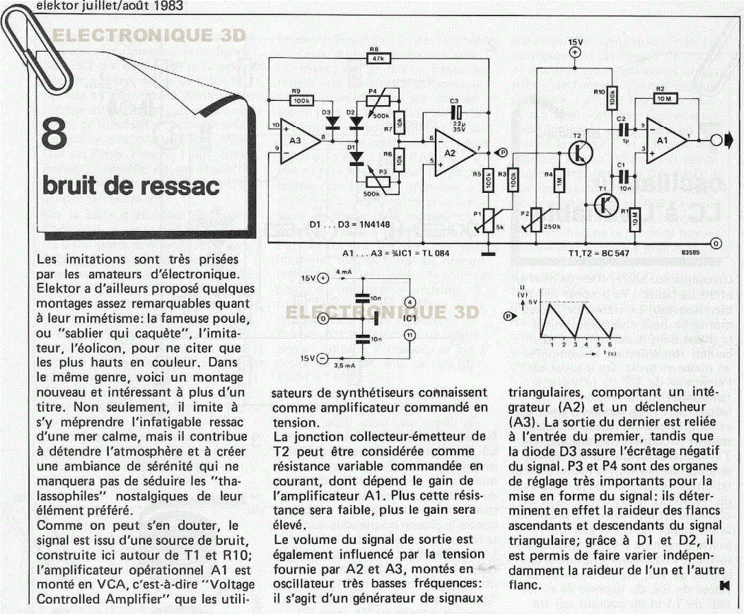 Shémas Electroniques: Schema electronique et montage : Accueil vocal