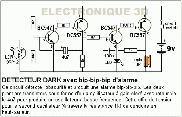 Fusible Electronique - Montage électronique Divers - Schéma
