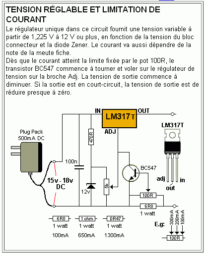 Shémas Electroniques: Schema electronique et montage : Accueil vocal